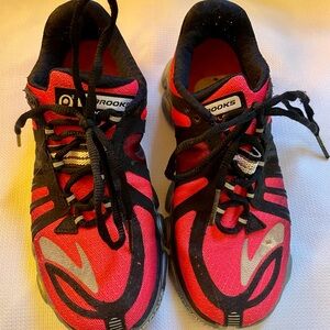 Brooks Women's Athletic Shoes - Red and Black